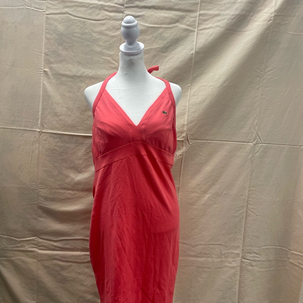 Lacoste Vibrant Coral Dress
